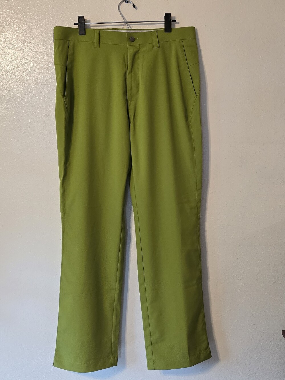 Callaway Men's Lime Green Performance Golf Pants Flat Front 34x34 SU13613